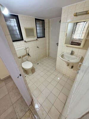 Bathroom in 1.5 BHK Apartment at Ajmera I Land Aeon, Bhakti Park – for Rent