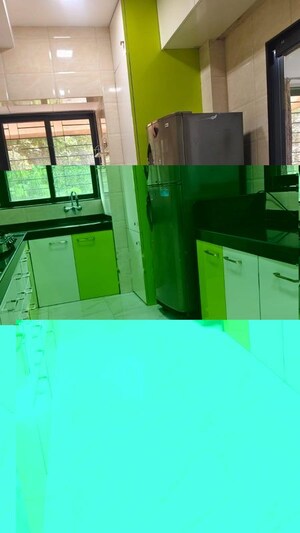 Kitchen in 2 BHK Apartment at Ghalot Majesty, Seawoods – for Rent