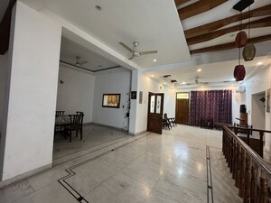 Dining area in 3 BHK Builder Floor at Mansa Devi – for Rent