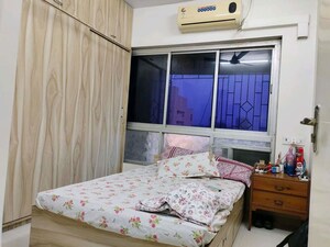 Master Bedroom in 2 BHK Apartment at Neelkanth Sparkle, Ghansoli – for Rent