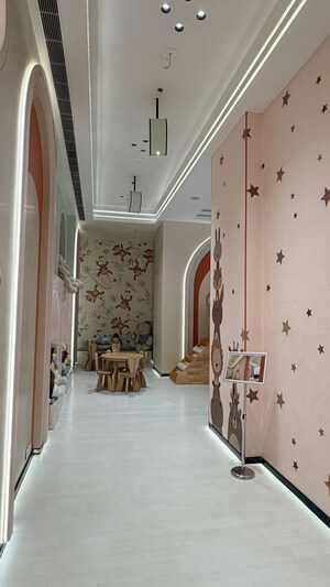 Building Lobby in 3 BHK Apartment at Aditya World City Residences, Shahpur Bamheta – for Rent