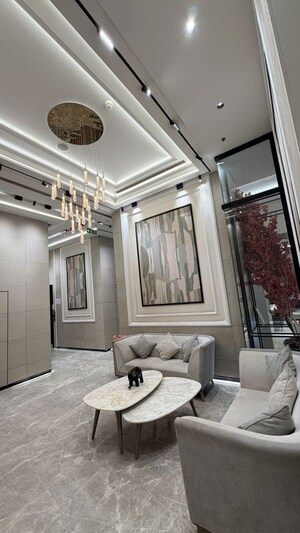 Living Room in 3 BHK Apartment at Aditya World City Residences, Shahpur Bamheta – for Rent
