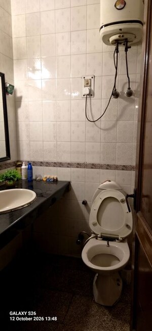 Bathroom in 3.5 BHK Builder Floor at East Of Kailash – for Sale