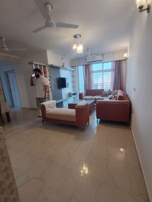 Living Room in 3 BHK Apartment at Omaxe The Palace, Gomti Nagar – for Sale