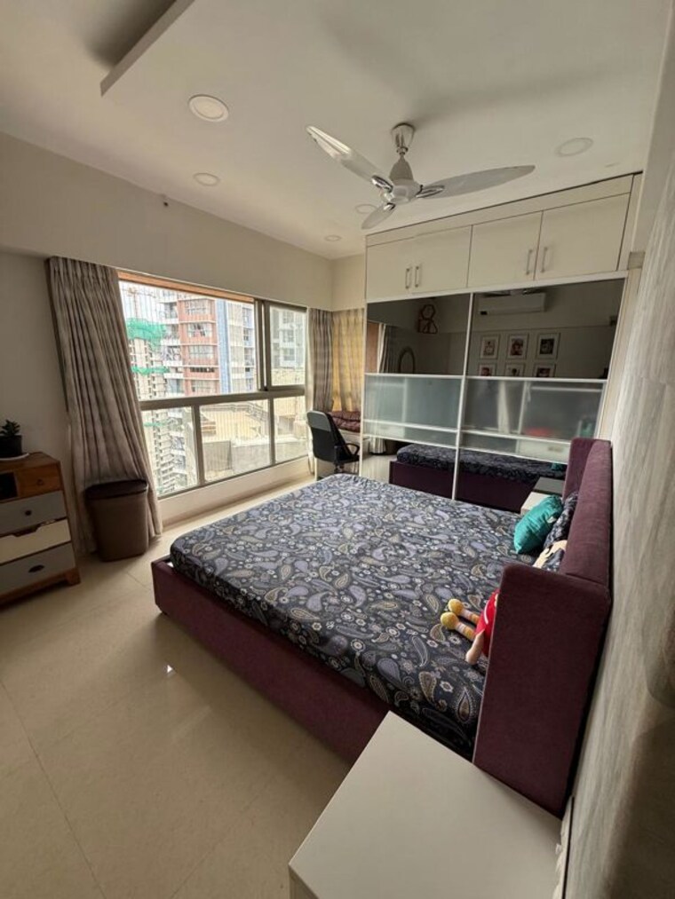 Bedroom, satellite-tower 3 Bedroom 1150 Sq.Ft. Apartment In Goregaon East Mumbai 10749871