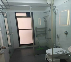 Bathroom in 2 BHK Apartment at Matoshree Pride, Parel – for Rent