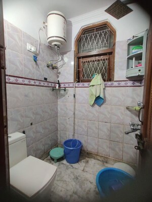 Bathroom in 2 BHK Builder Floor at Tagore Garden – for Rent