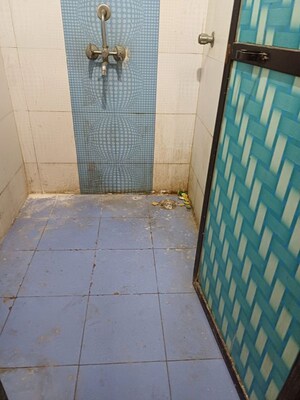 Bathroom in 1 BHK Apartment at Ghansoli Sector 4 – for Rent