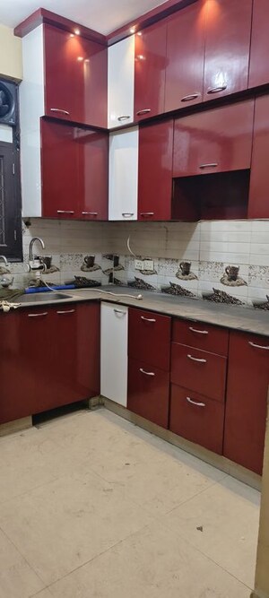 Kitchen in 3 BHK Apartment at Meenal Balmukund Residency, Raj Nagar Extension – for Sale