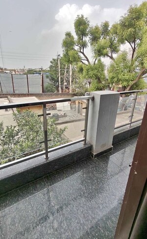 Balcony in 2 BHK Builder Floor at Ramesh Nagar – for Rent