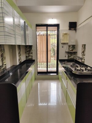Kitchen in 2 BHK Apartment at Raunak Laxmi Narayan Residency, Pokhran Road No Two – for Rent