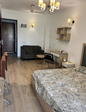 Living Room in 3 BHK Builder Floor at Rajouri Garden – for Rent