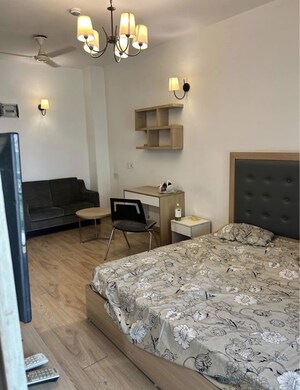 Bedroom in 3 BHK Builder Floor at Rajouri Garden – for Rent