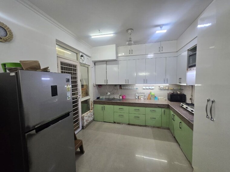 Kitchen, supertech-ecociti 3 Bedroom 1595 Sq.Ft. Apartment In Sector 137 Noida 10749931