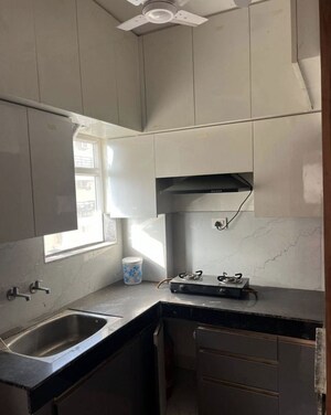 Kitchen in 3 BHK Builder Floor at Subhash Nagar – for Rent