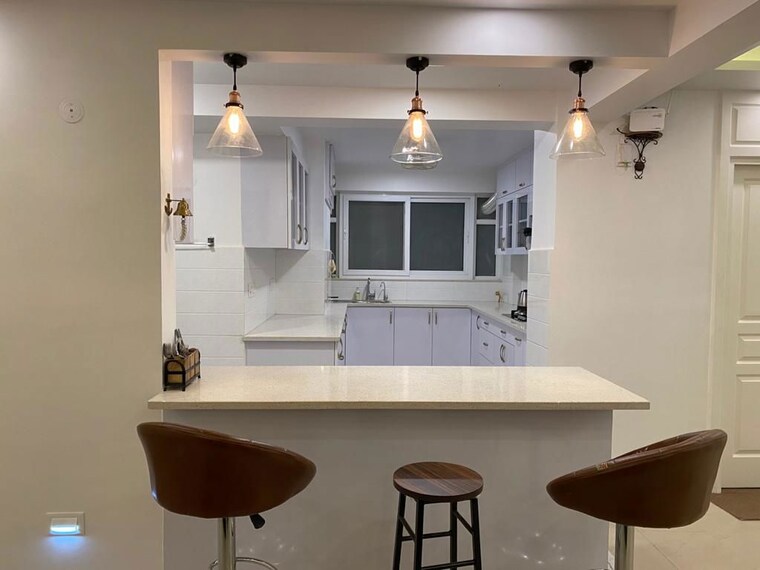 Kitchen, logix-blossom-county 3 Bedroom 1575 Sq.Ft. Apartment In Sector 137 Noida 10749941