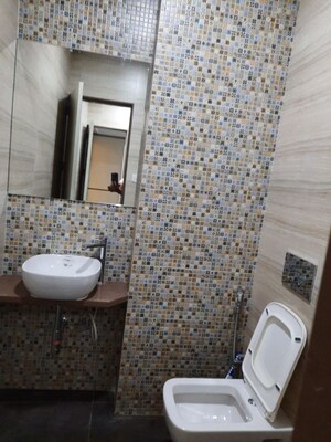 Bathroom in  Office Space at Rustomjee Central Park Commercial, Andheri East – for Rent