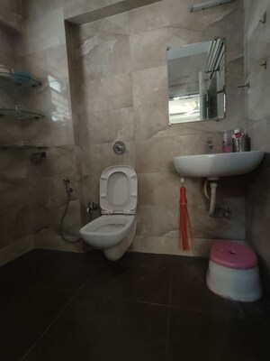 Bathroom in 2 BHK Apartment at Cosmos Horizon Phase 2, Pokhran Road No Two – for Rent