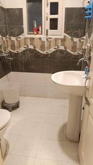 Bathroom in 2 BHK Apartment at Bhago Majra Road – for Rent