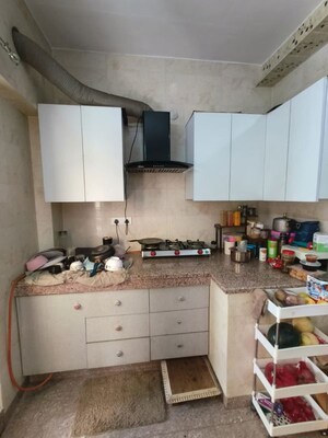 Kitchen in 1 BHK Builder Floor at Sant Nagar – for Rent