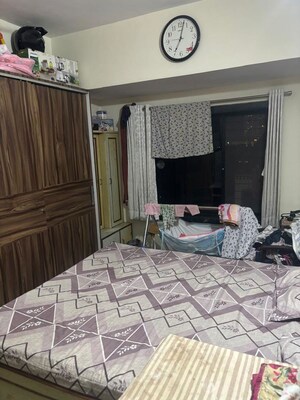 Master Bedroom in 2 BHK Apartment at Sector 5 Ghansoli – for Rent