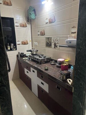 Kitchen in 2 BHK Apartment at Sector 5 Ghansoli – for Rent