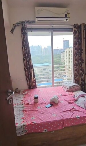 Bedroom in 2 BHK Apartment at JVM Spectrum, Dhokali – for Rent