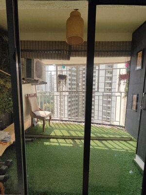 Balcony in 2 BHK Apartment at Cosmos Horizon Phase 2, Pokhran Road No Two – for Rent