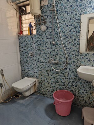 Bathroom in 2 BHK Apartment at Cosmos Horizon Phase 2, Pokhran Road No Two – for Rent