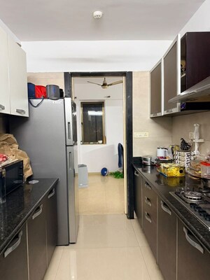 Kitchen in 2 BHK Apartment at Kalpataru Aura, Ghatkopar West – for Rent
