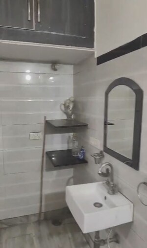 Bathroom in 2 BHK Builder Floor at Rajouri Garden – for Rent