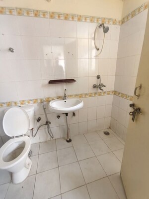 Bathroom in 3 BHK Apartment at LandCraft River Heights, Raj Nagar Extension – for Rent