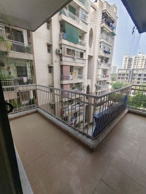Balcony in 3 BHK Apartment at LandCraft River Heights, Raj Nagar Extension – for Rent