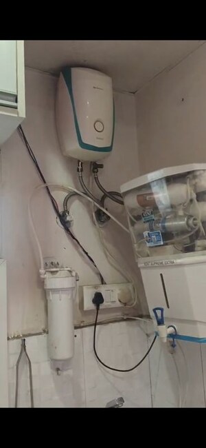 Staircase in 3 BHK Apartment at Saviour Green Arch, Tech Zone 4 Greater Noida – for Rent