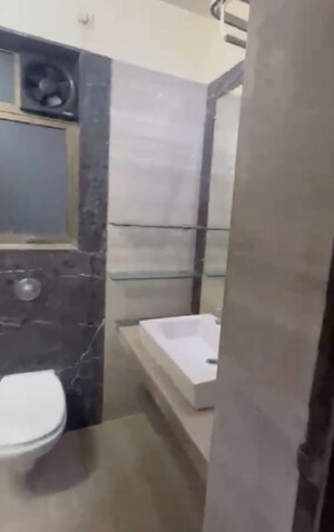 Bathroom in 2 BHK Apartment at Kalpataru Aura, Ghatkopar West – for Rent