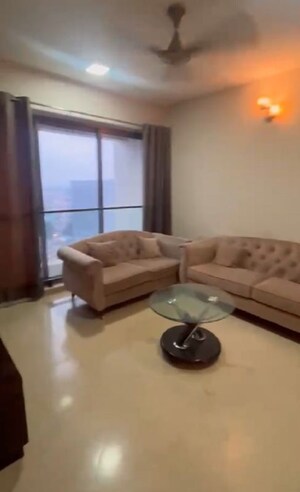 Living Room in 2 BHK Apartment at Kalpataru Aura, Ghatkopar West – for Rent