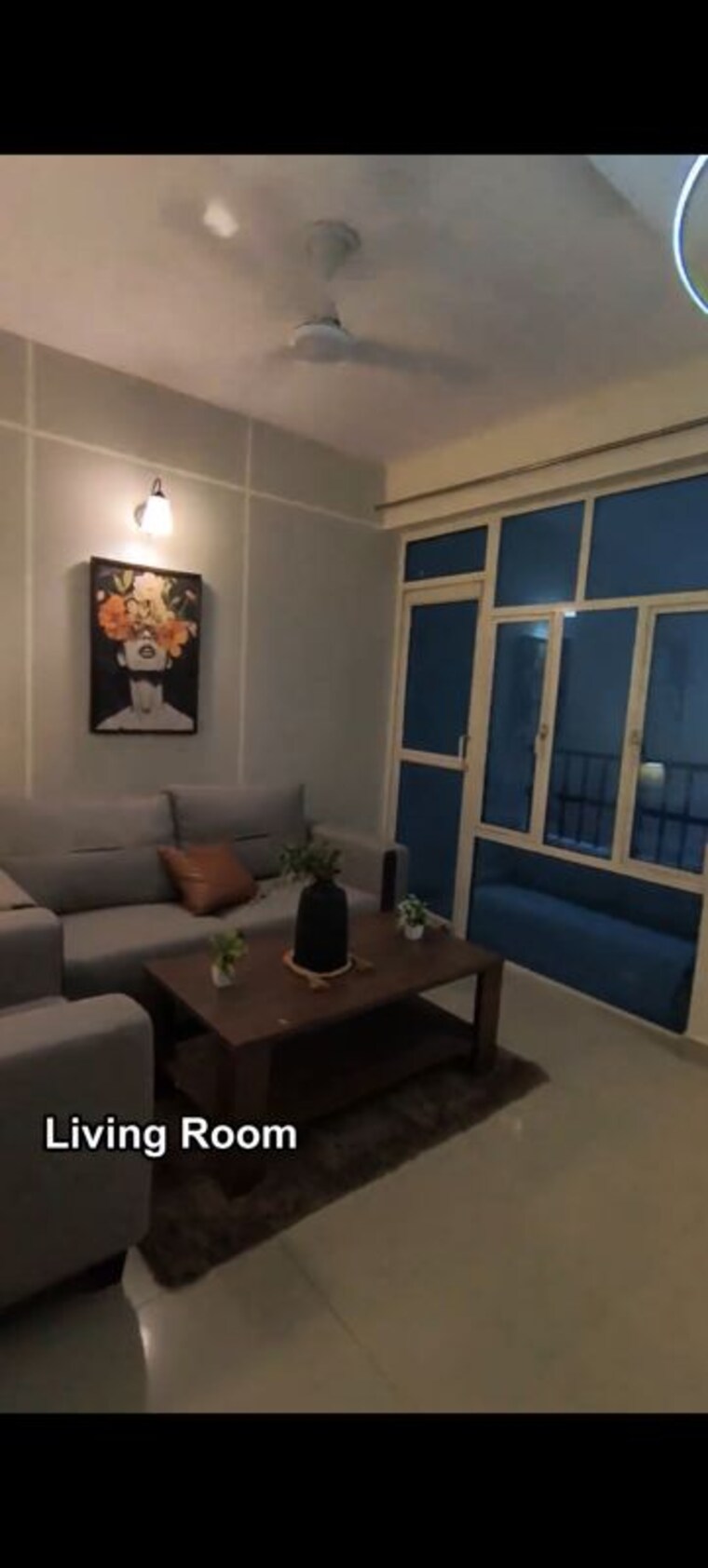 Living Room, km-residency 2 Bedroom 1040 Sq.Ft. Apartment In Raj Nagar Extension Ghaziabad 10750048