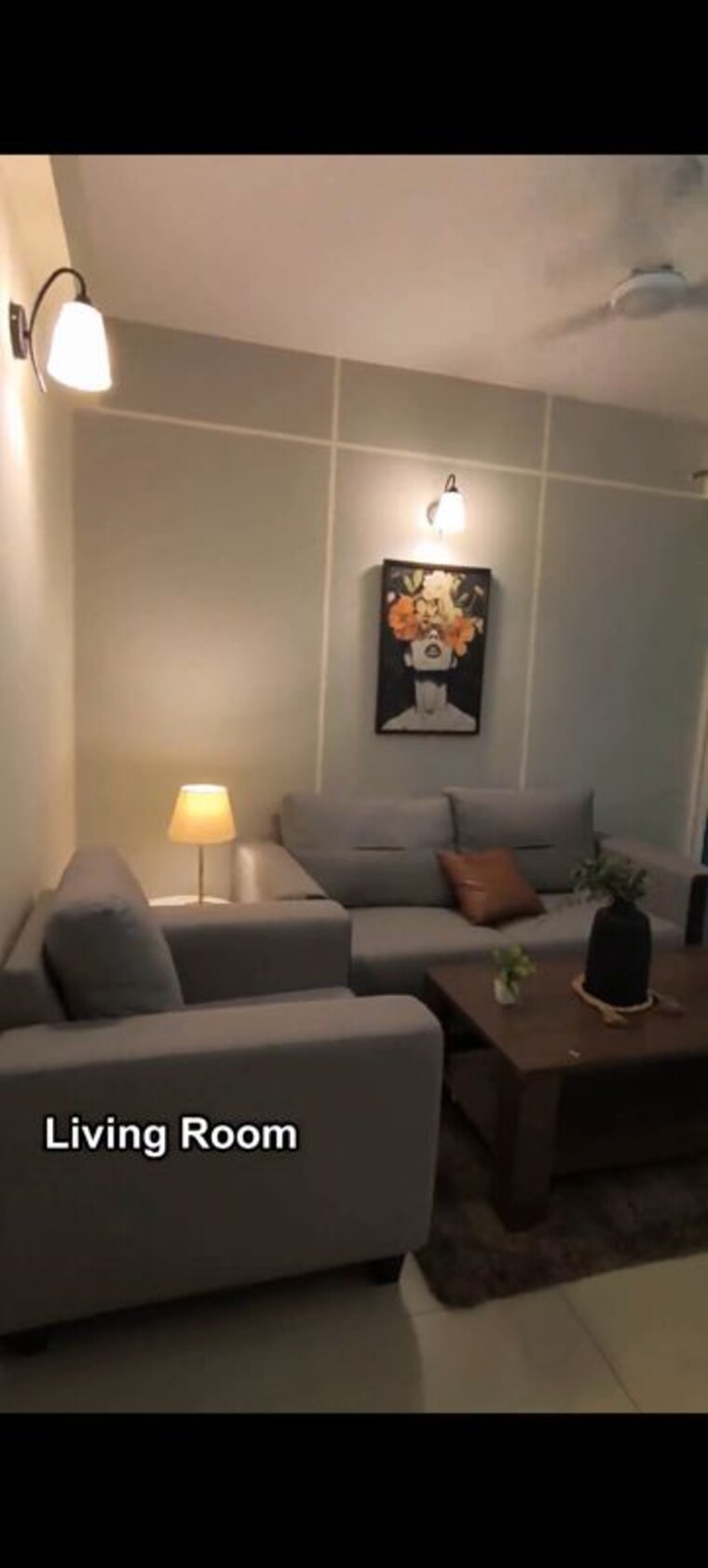 Living Room, km-residency 2 Bedroom 1040 Sq.Ft. Apartment In Raj Nagar Extension Ghaziabad 10750048