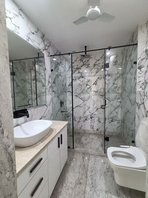 Bathroom in 4 BHK Builder Floor at Pitampura – for Sale