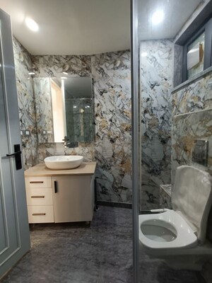 Bathroom in 4 BHK Builder Floor at Pitampura – for Sale