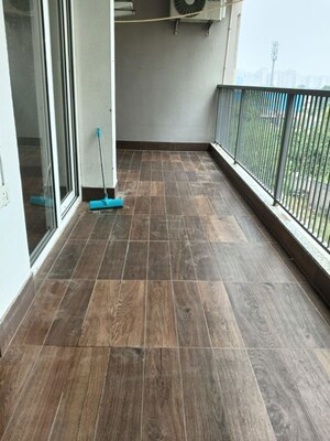 Balcony in 4 BHK Builder Floor at DLF Garden City Independent Floors, Sector 92 – for Sale