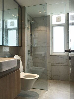 Bathroom in 4 BHK Builder Floor at DLF Garden City Independent Floors, Sector 92 – for Sale