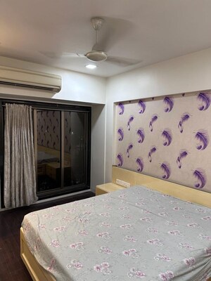 Bedroom in 2 BHK Apartment at Vedant Complex CHS, Samata Nagar – for Rent