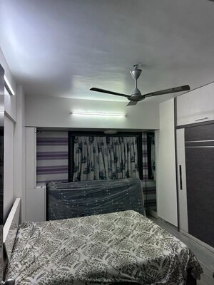 Bedroom in 2 BHK Apartment at Vedant Complex CHS, Samata Nagar – for Rent