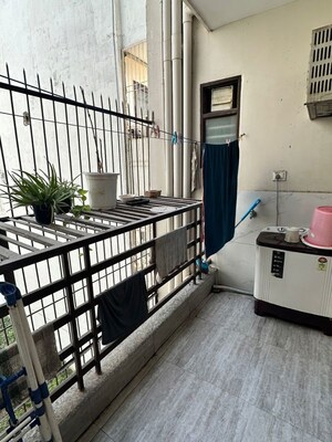Balcony in 2 BHK Builder Floor at Vidya Enclave, Sector 56 – for Rent