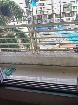 Balcony in 1 BHK Apartment at Sector 5 Ghansoli – for Rent