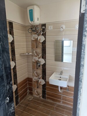 Bathroom in 2 BHK Apartment at The Rao Heights, Moshi – for Rent
