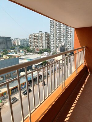 Balcony in 2 BHK Apartment at The Rao Heights, Moshi – for Rent