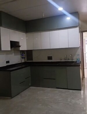 Kitchen in 3 BHK Builder Floor at Ashok Nagar – for Rent