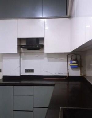 Kitchen in 3 BHK Builder Floor at Ashok Nagar – for Rent